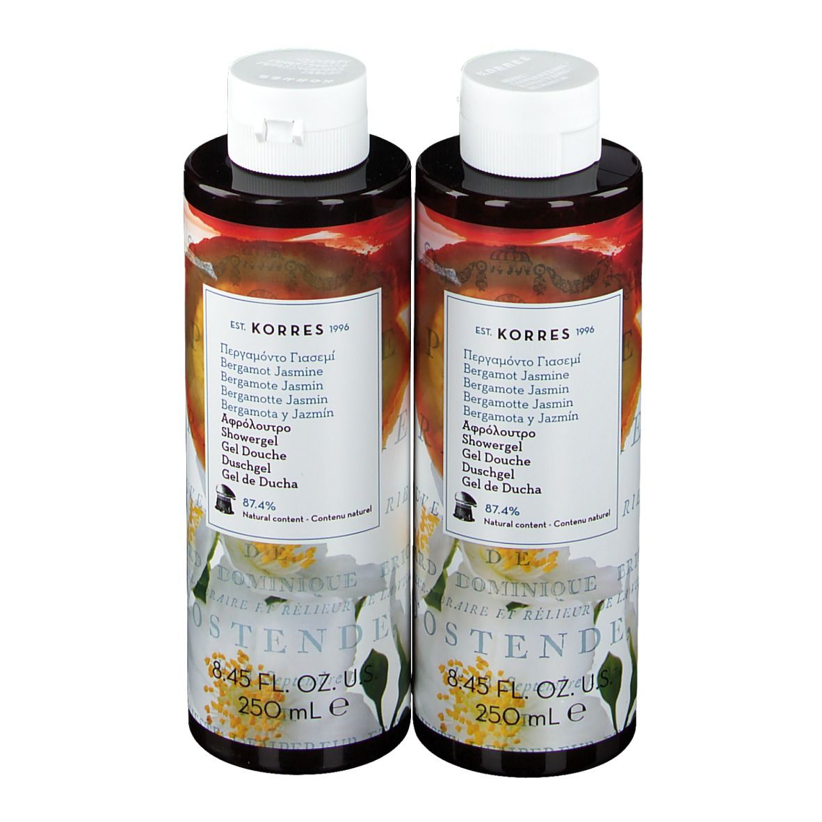 KORRES Gel Douche Bergamote Jasmin