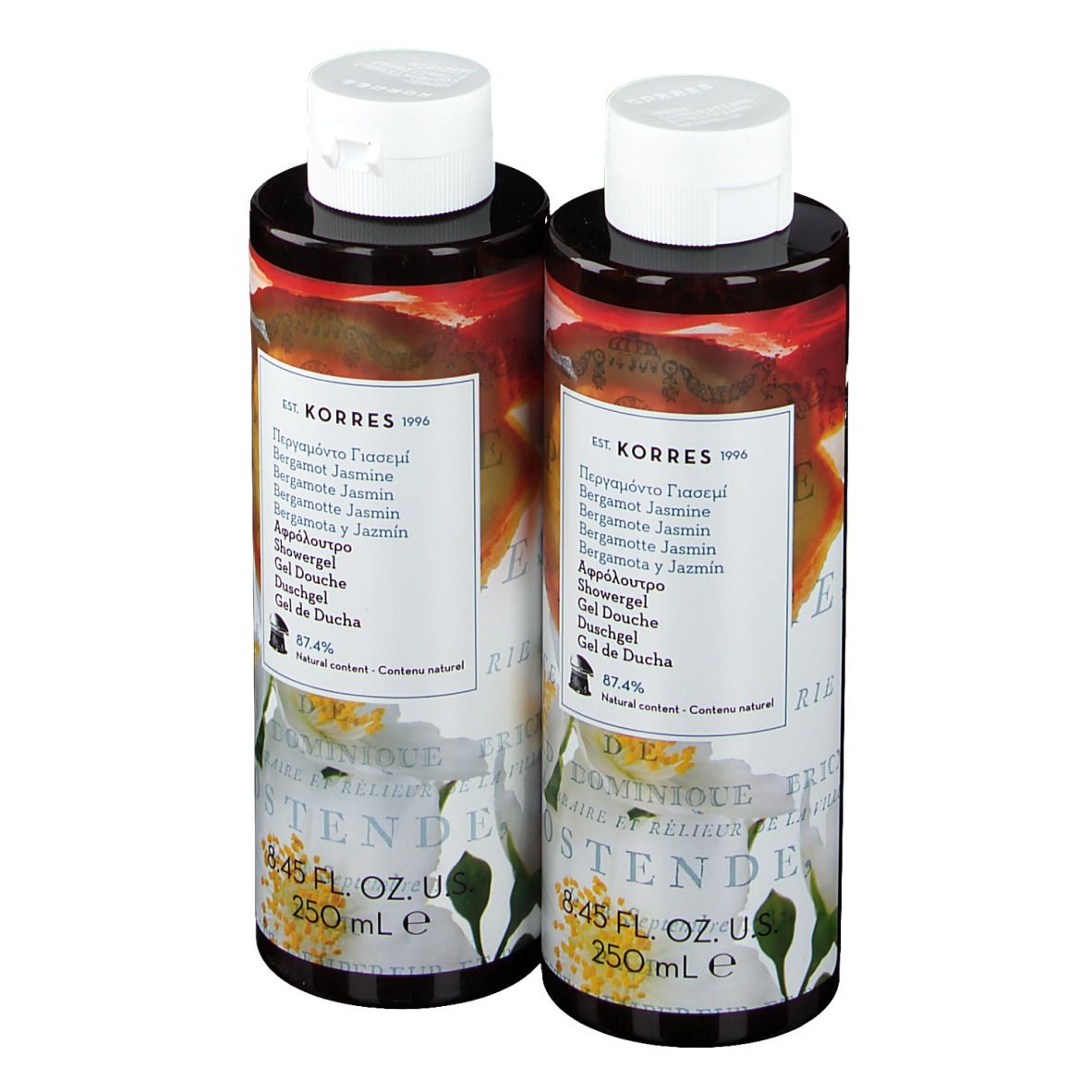 KORRES Gel Douche Bergamote Jasmin