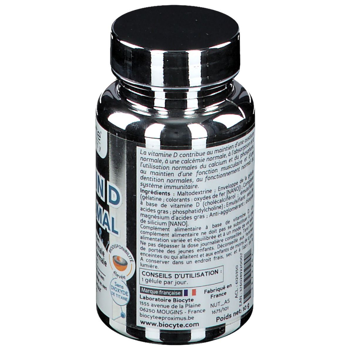 Biocyte® Vitamine D3 Liposomal