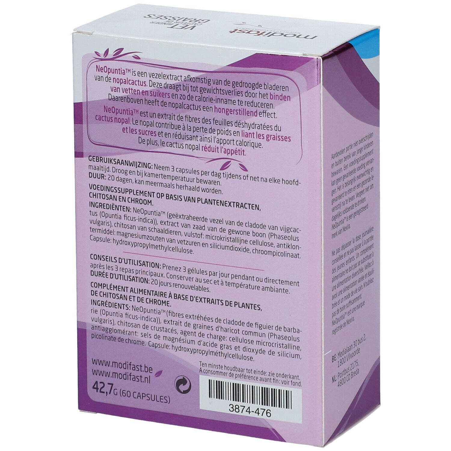 modifast® Capteur de Graisses