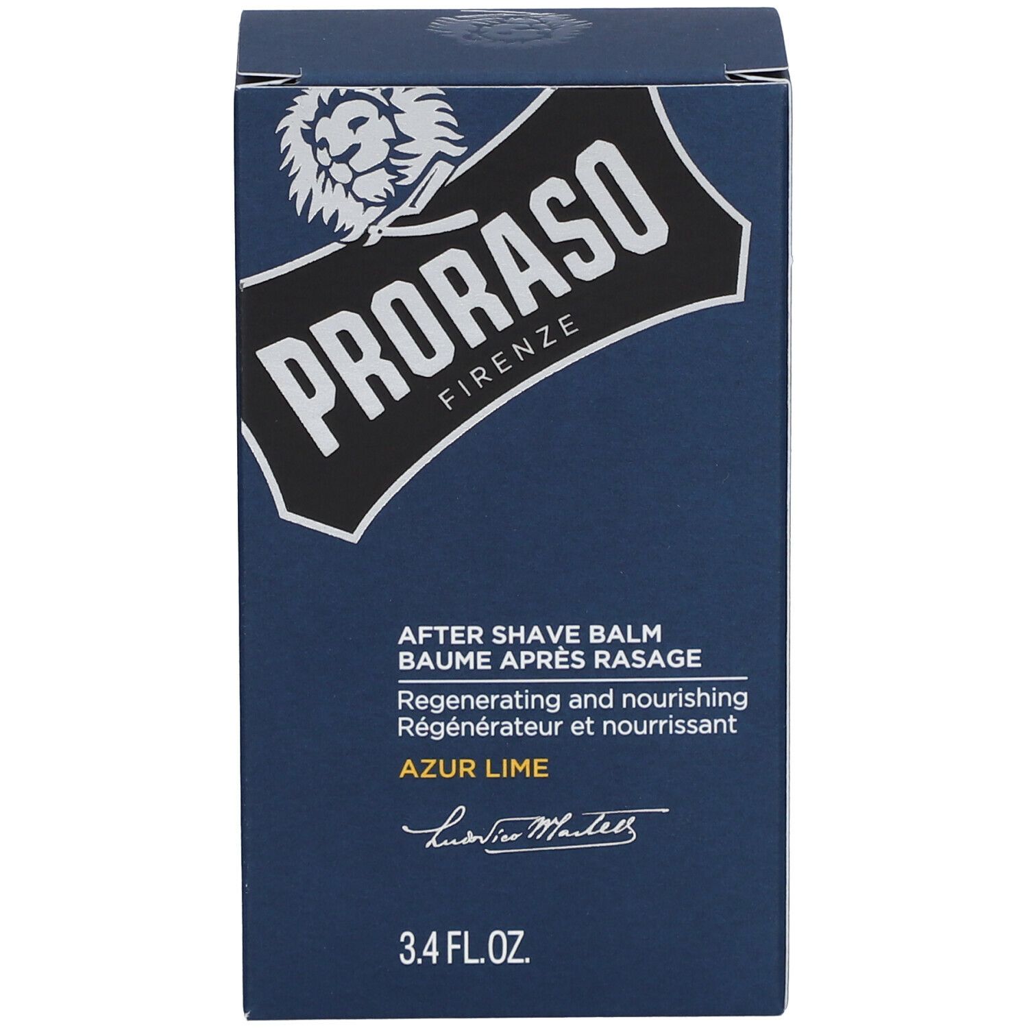 Proraso Baume après Rasage Azur Lime