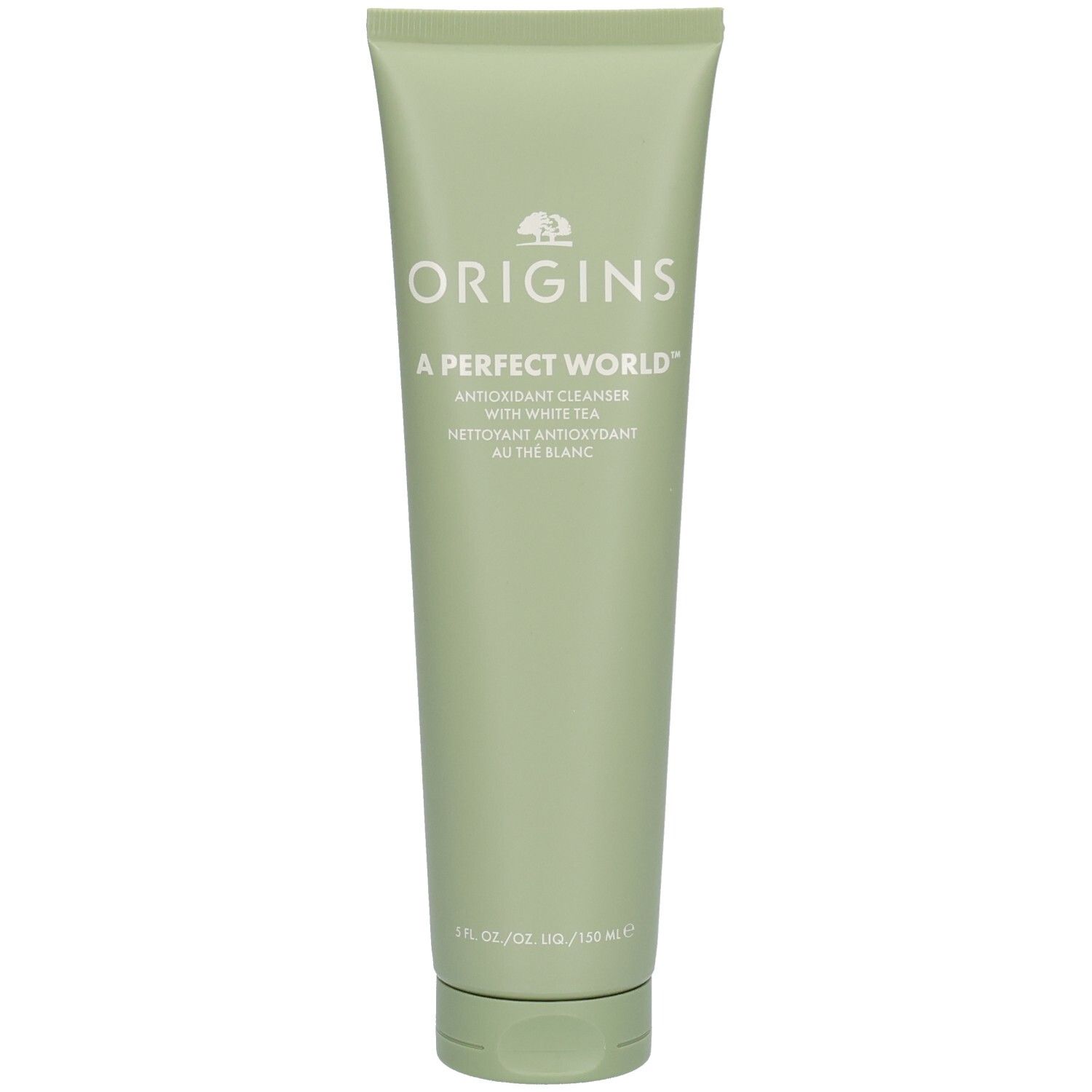 Tube Origins A Perfect World Nettoyant Antioxydant au thé blanc.
