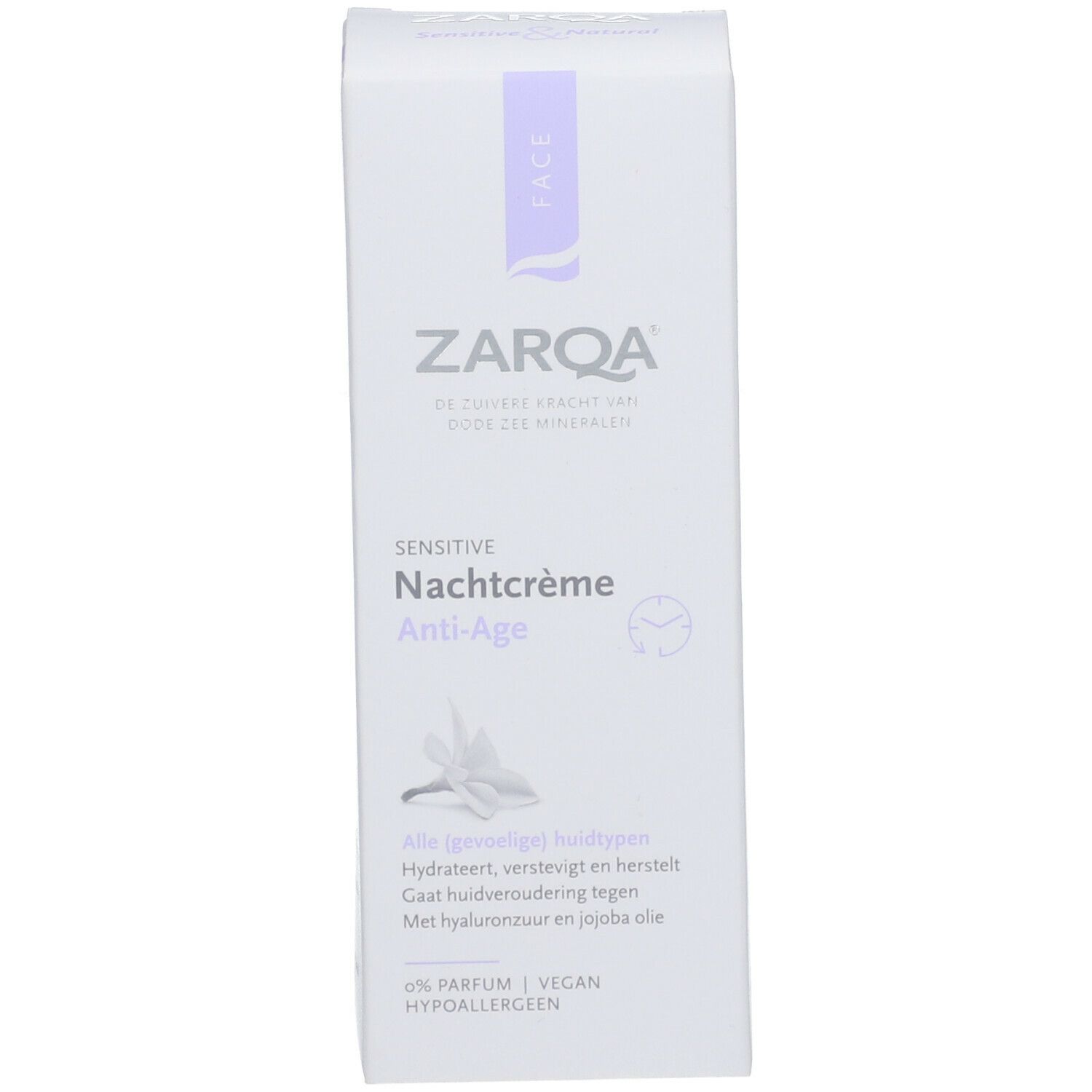 ZARQA® Sensitive Crème de nuit anti-âge