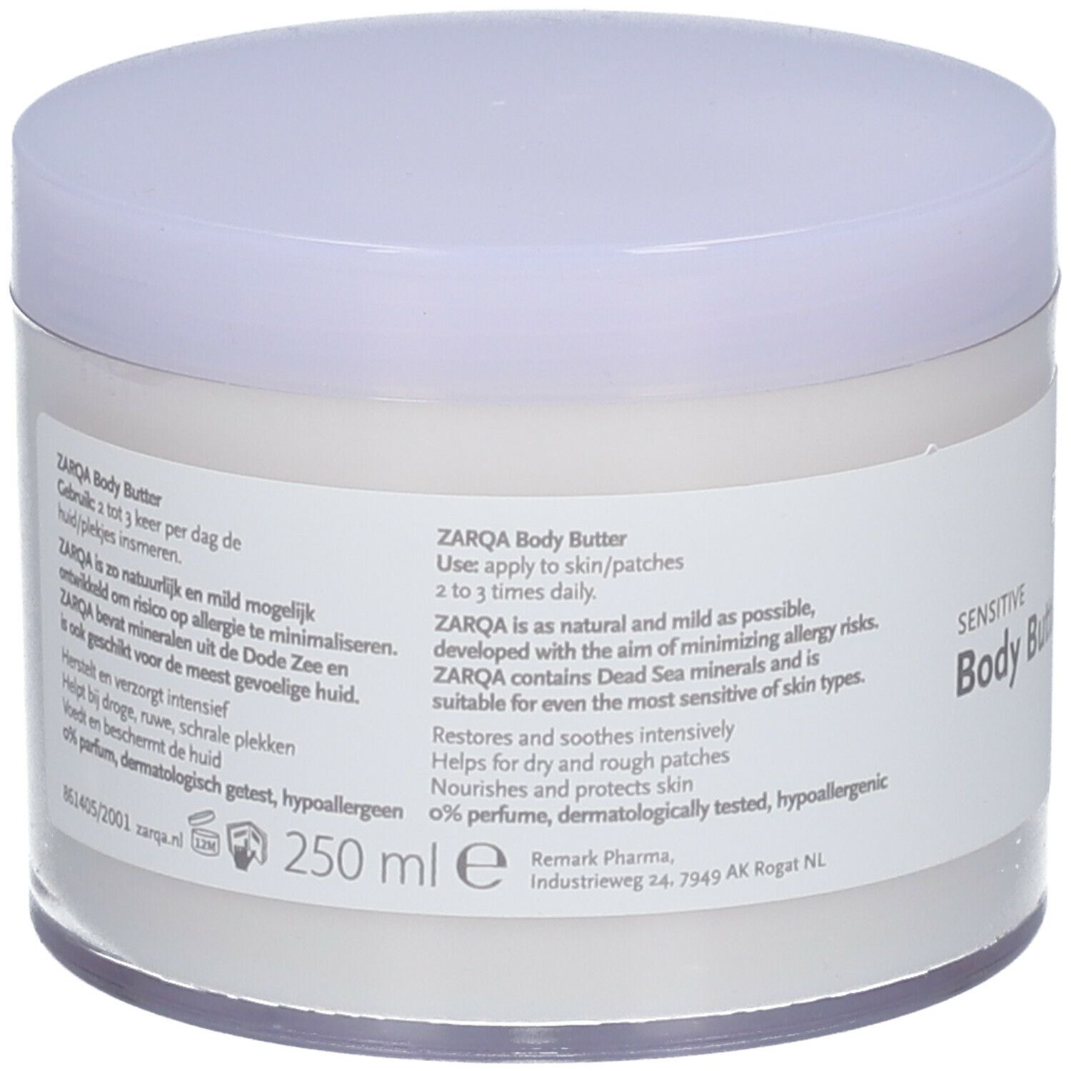ZARQA® Sensitive Beurre corporel