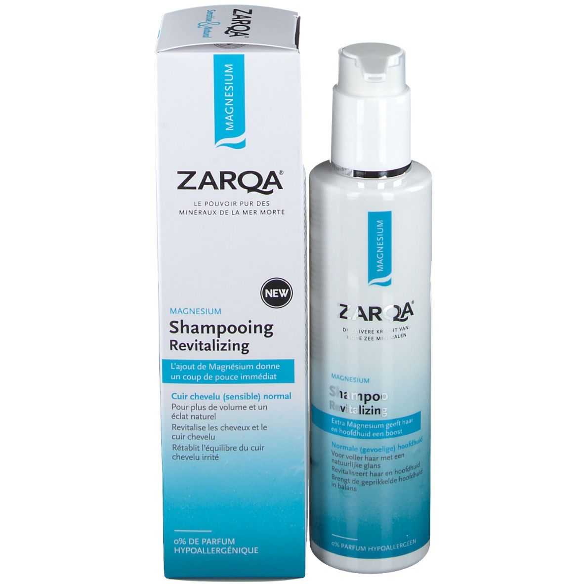 ZARQU® MAGNESIUM Shampooing révitalisant