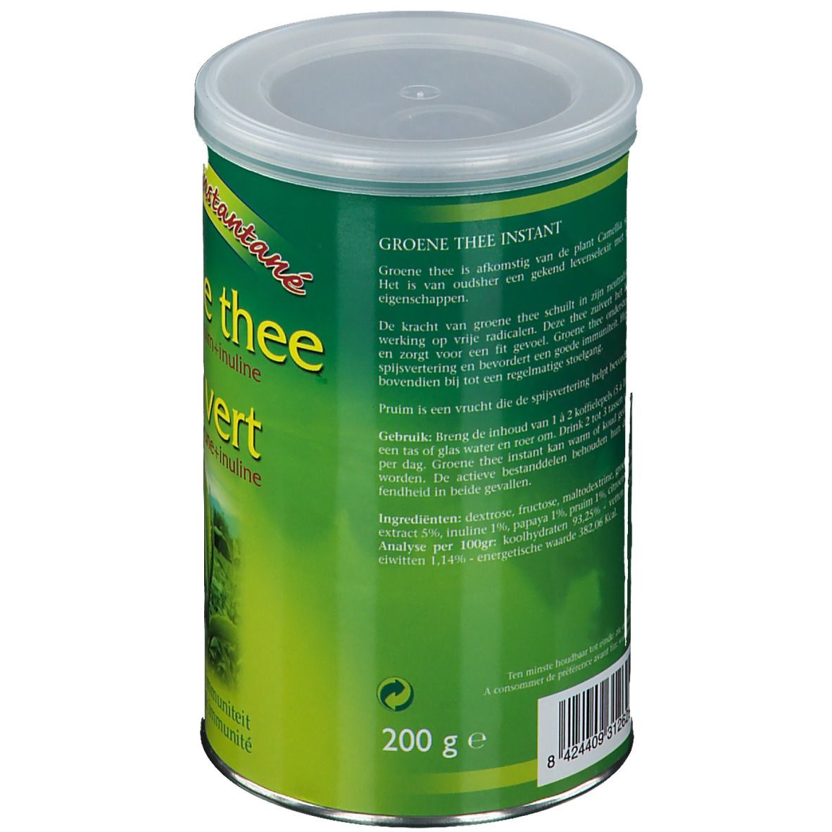 PlantaPol® Thé vert + papaye + prune + inuline