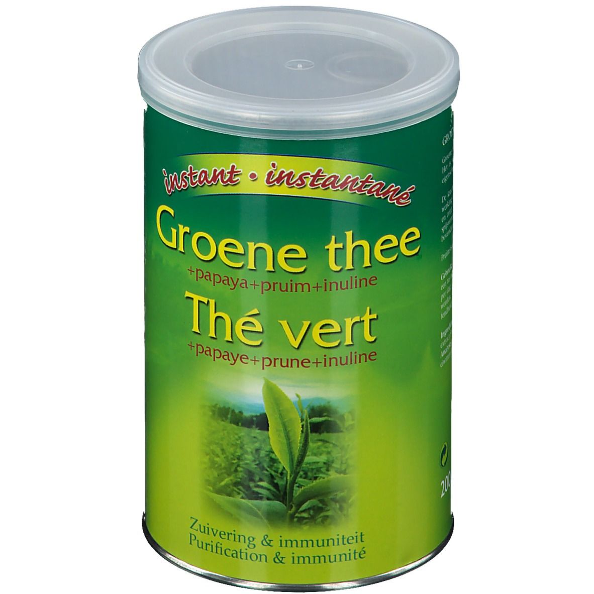 PlantaPol® Thé vert + papaye + prune + inuline