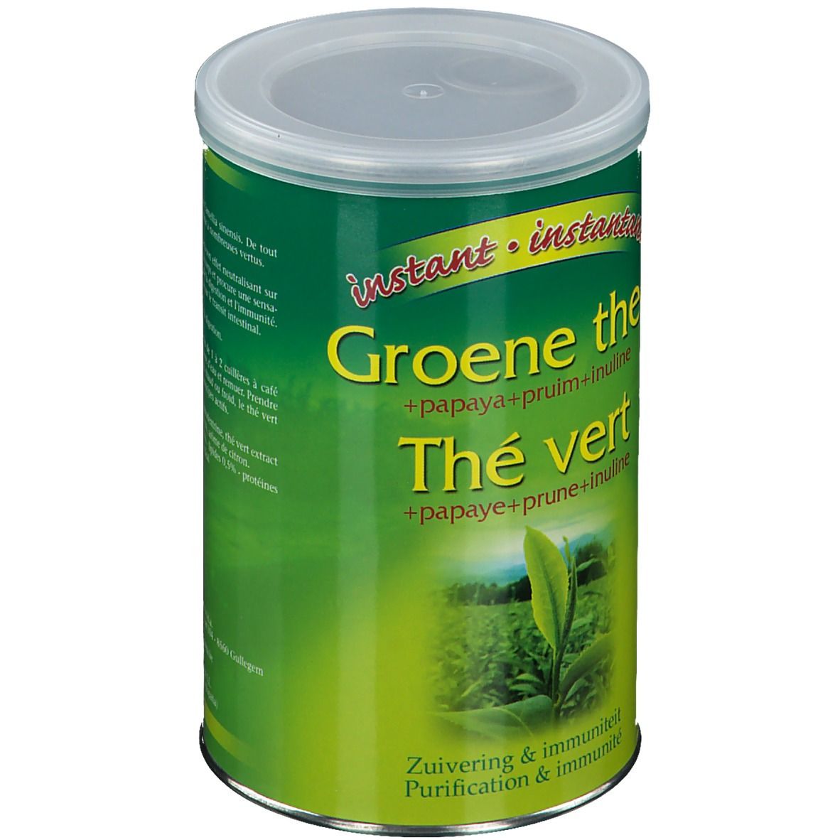 PlantaPol® Thé vert + papaye + prune + inuline
