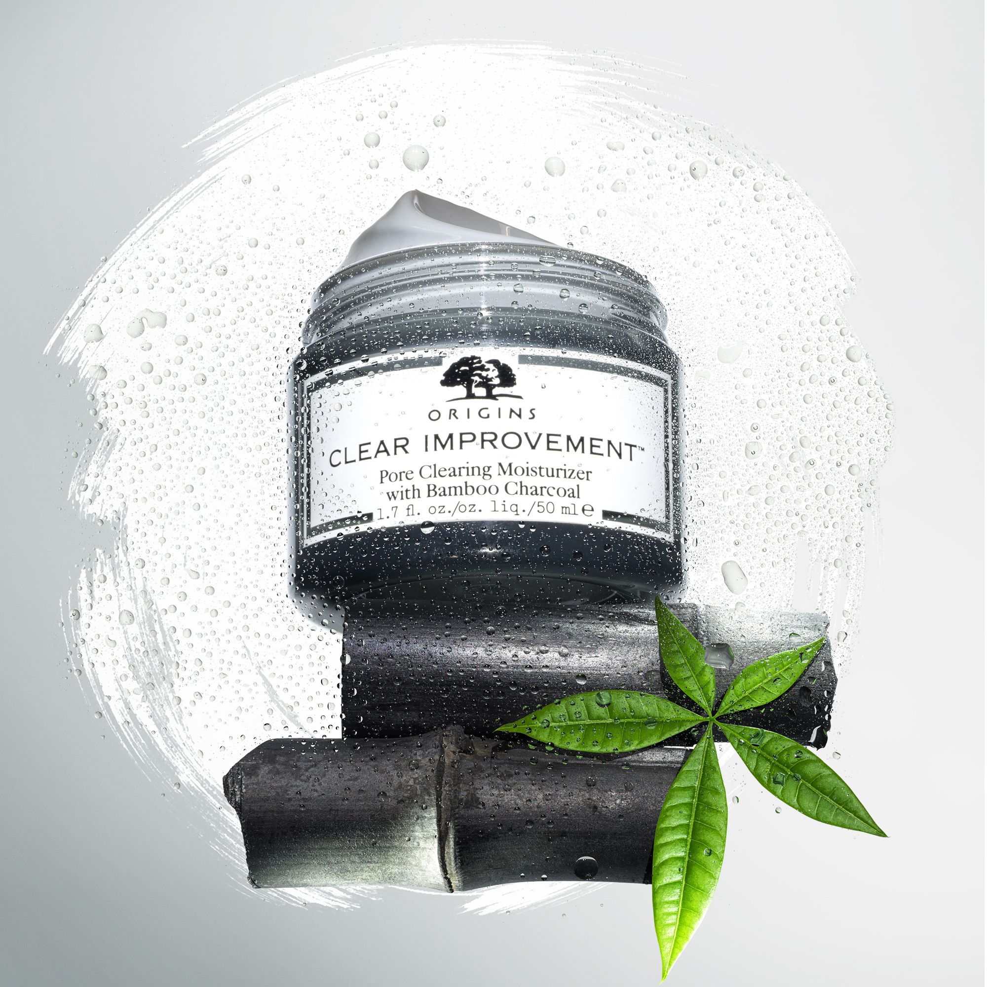 Clear Improvement™ Soin Hydratant Non-Gras au Charbon de Bambou pour les Peaux à Tendance Acnéique