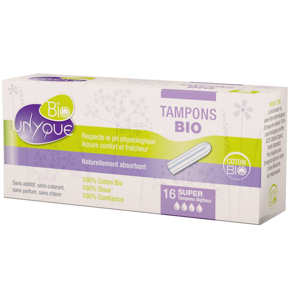 UNYQUE® BIO Ultra Protection Super Tampons