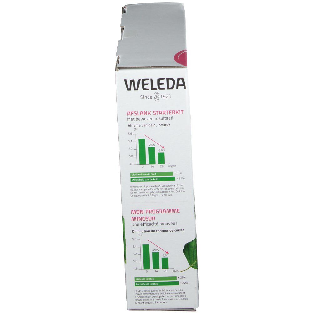 WELEDA BOULEAU Gommage Douche + Huile Anticellulite