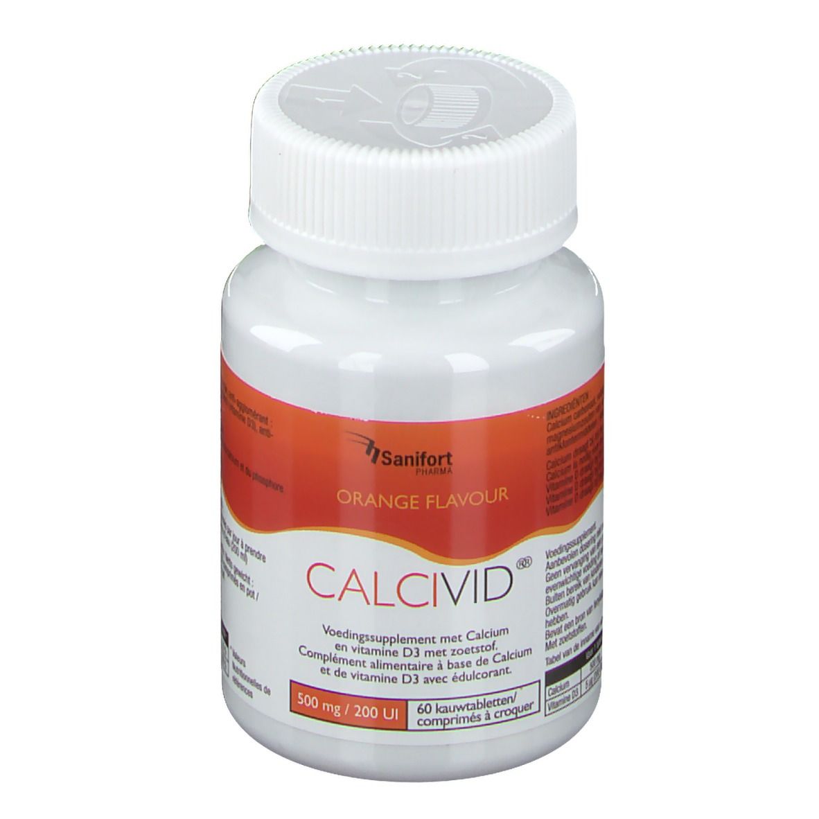 Sanifort CALCIVID® 500 mg/200 UI Orange