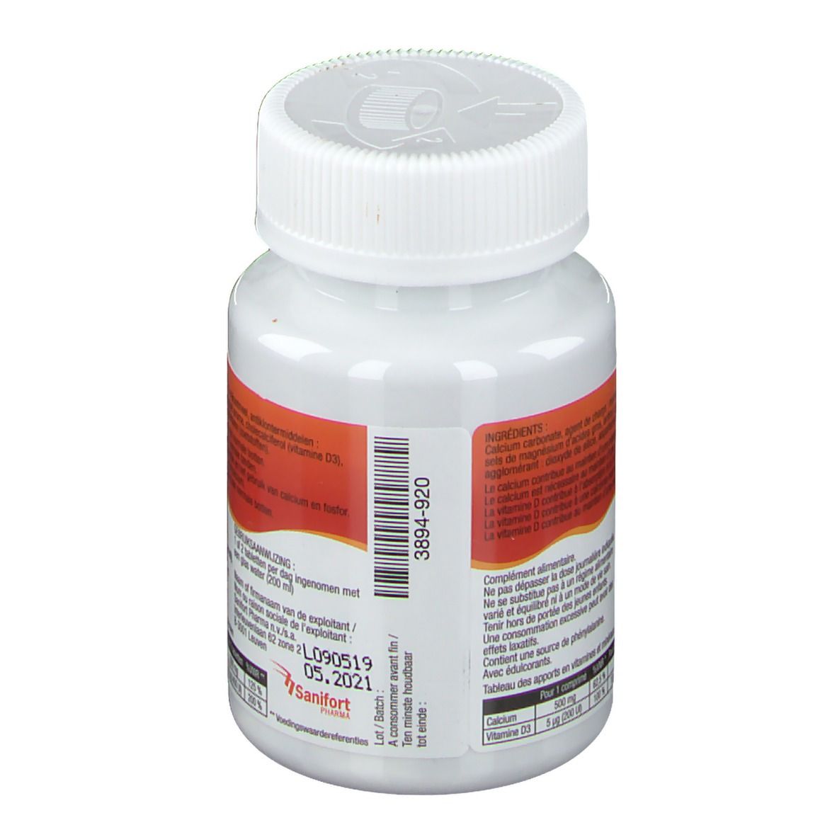 Sanifort CALCIVID® 500 mg/200 UI Orange