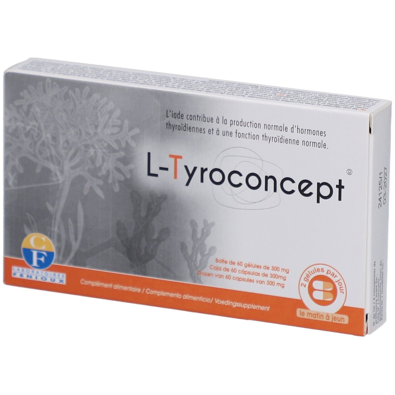 Laboratoires FENIOUX L-Tyroconcept® 300 mg Fonction thyroïdienne