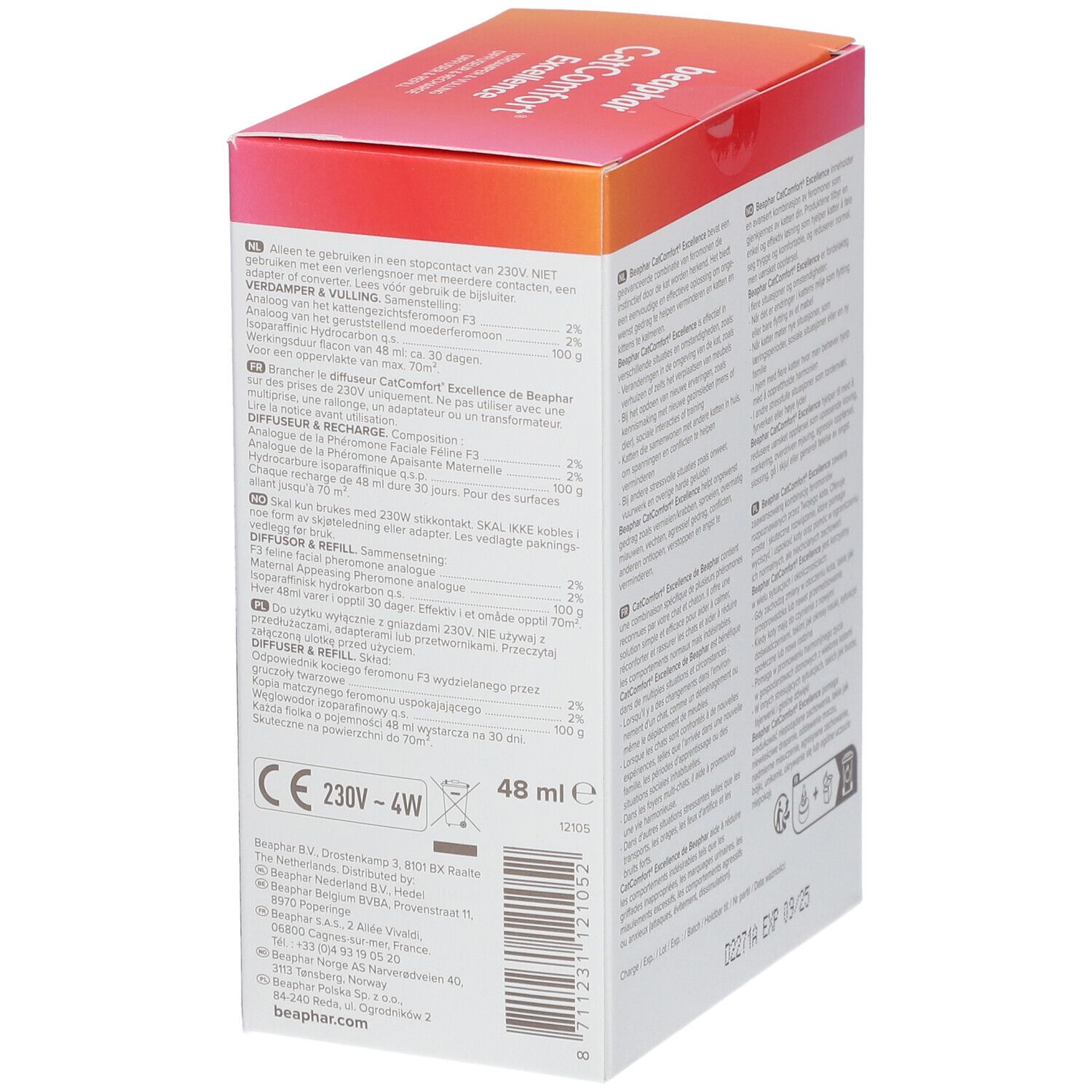 beaphar® CatComfort® Excellence Diffuseur & Recharge