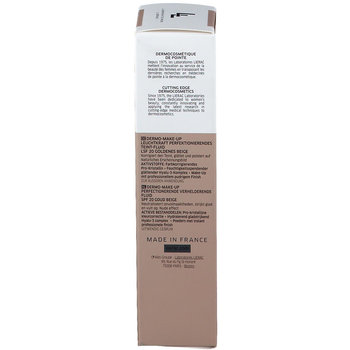 LIERAC Teint Perfect Skin SPF20 03 Beige Dore