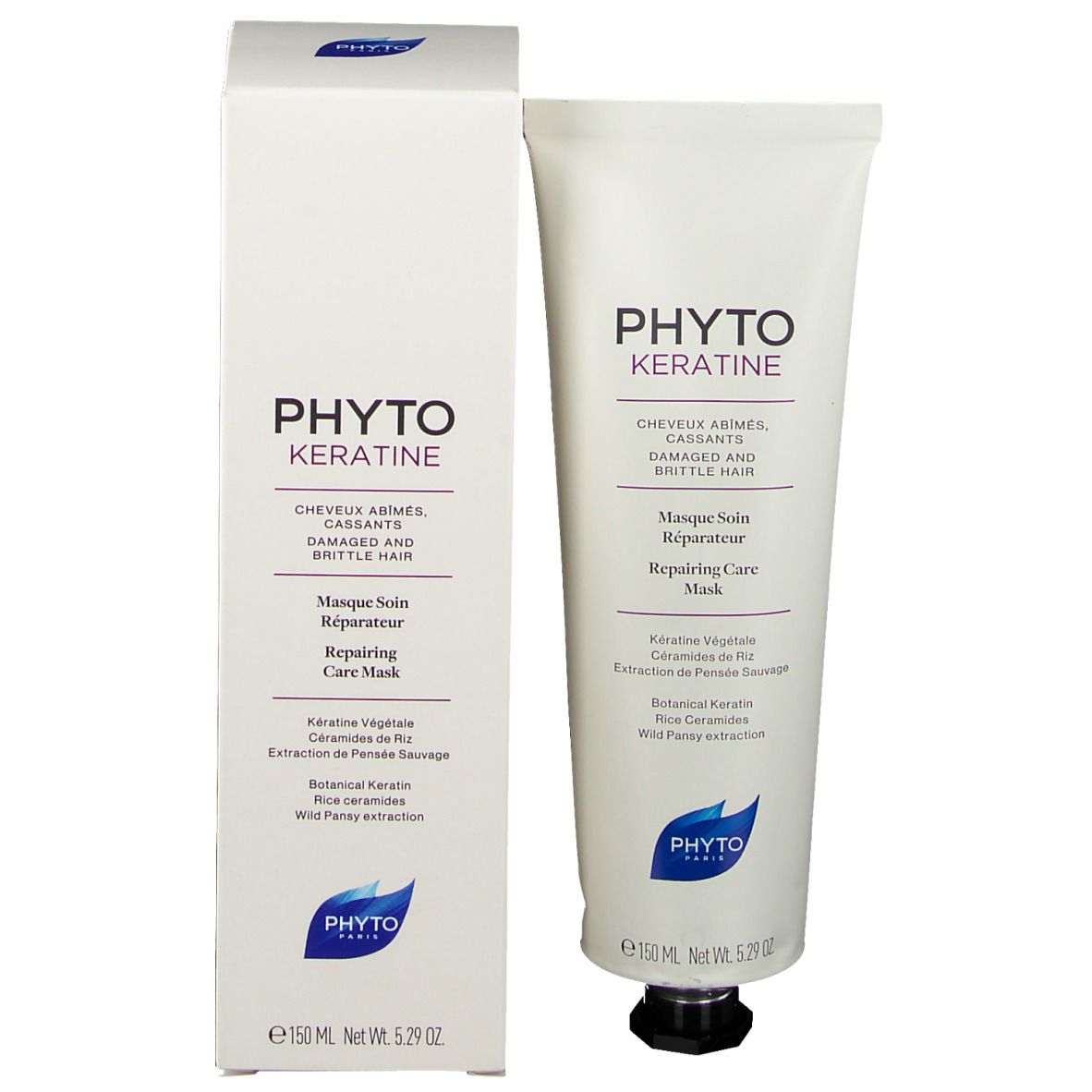 PHYTO PHYTOKERATINE Masque Soin Réparateur