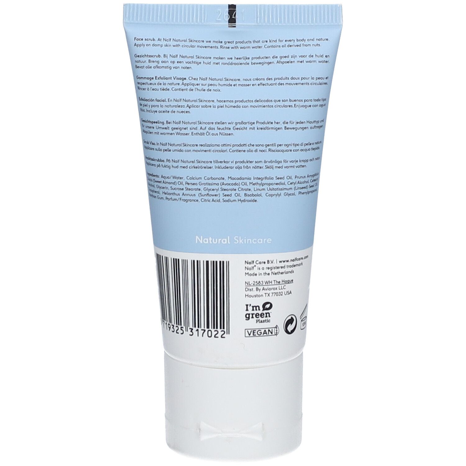 NAÏF® Circular Gommage pour le visage