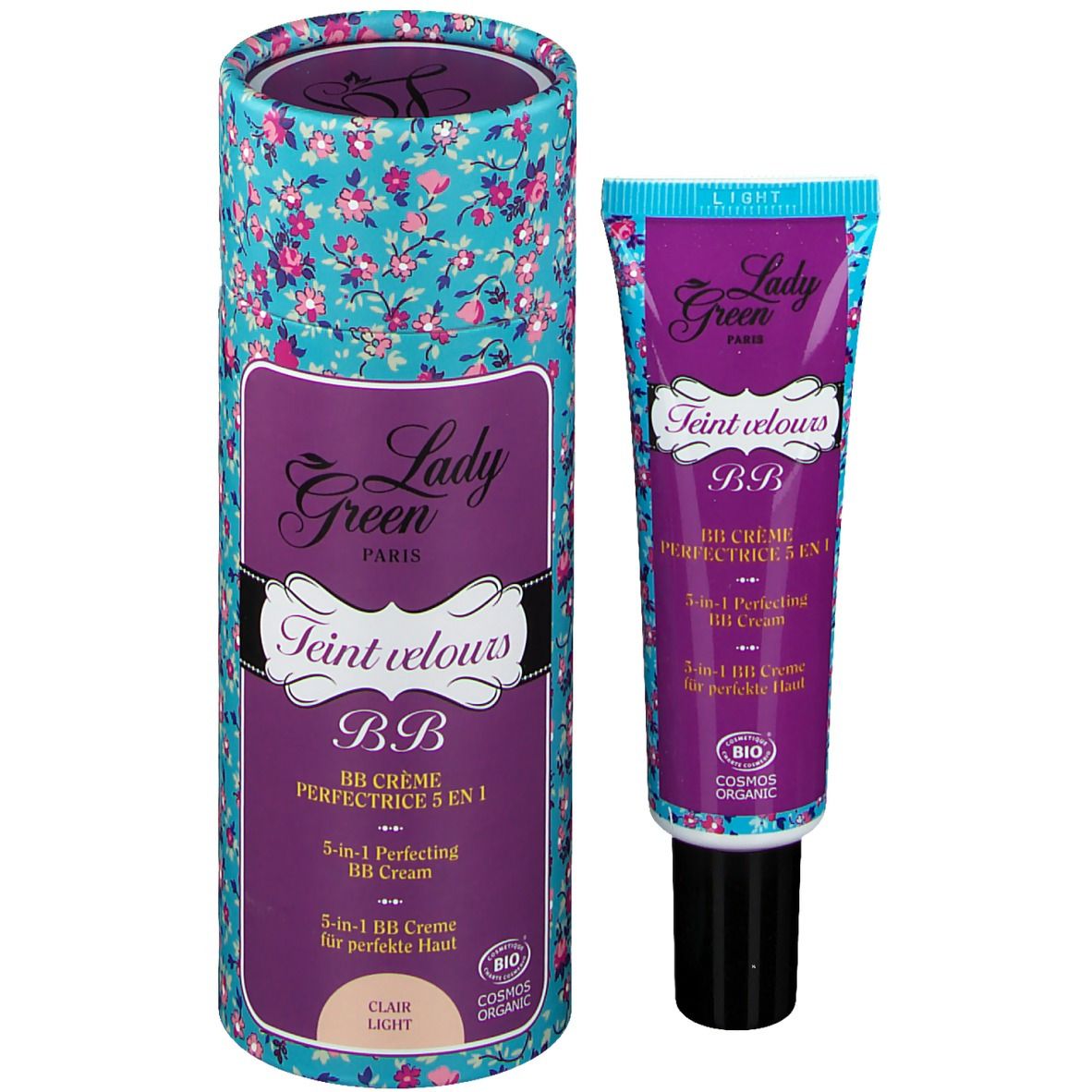 Lady Green Teint Velours BB Crème Perfectrice 5 en 1 Light