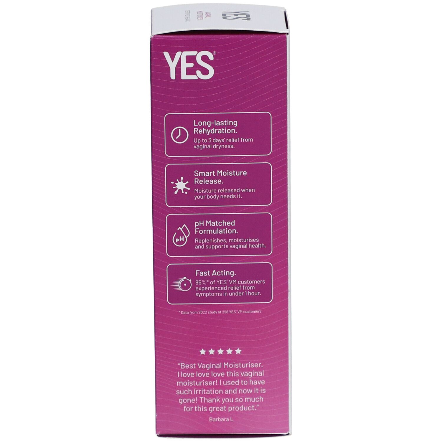 YES VM - pH Matched Natural Vaginal Moisturiser