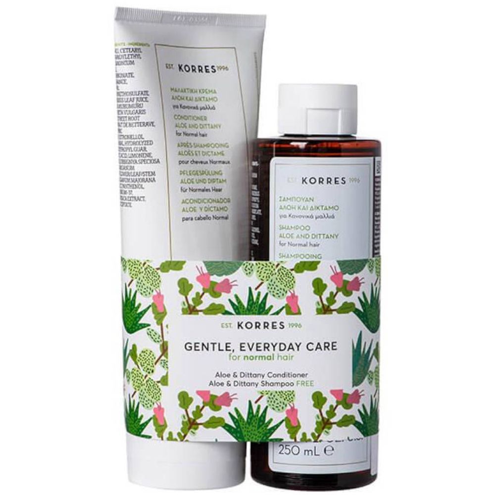 Korres Kit de soins capillaires Aloe et Diptam