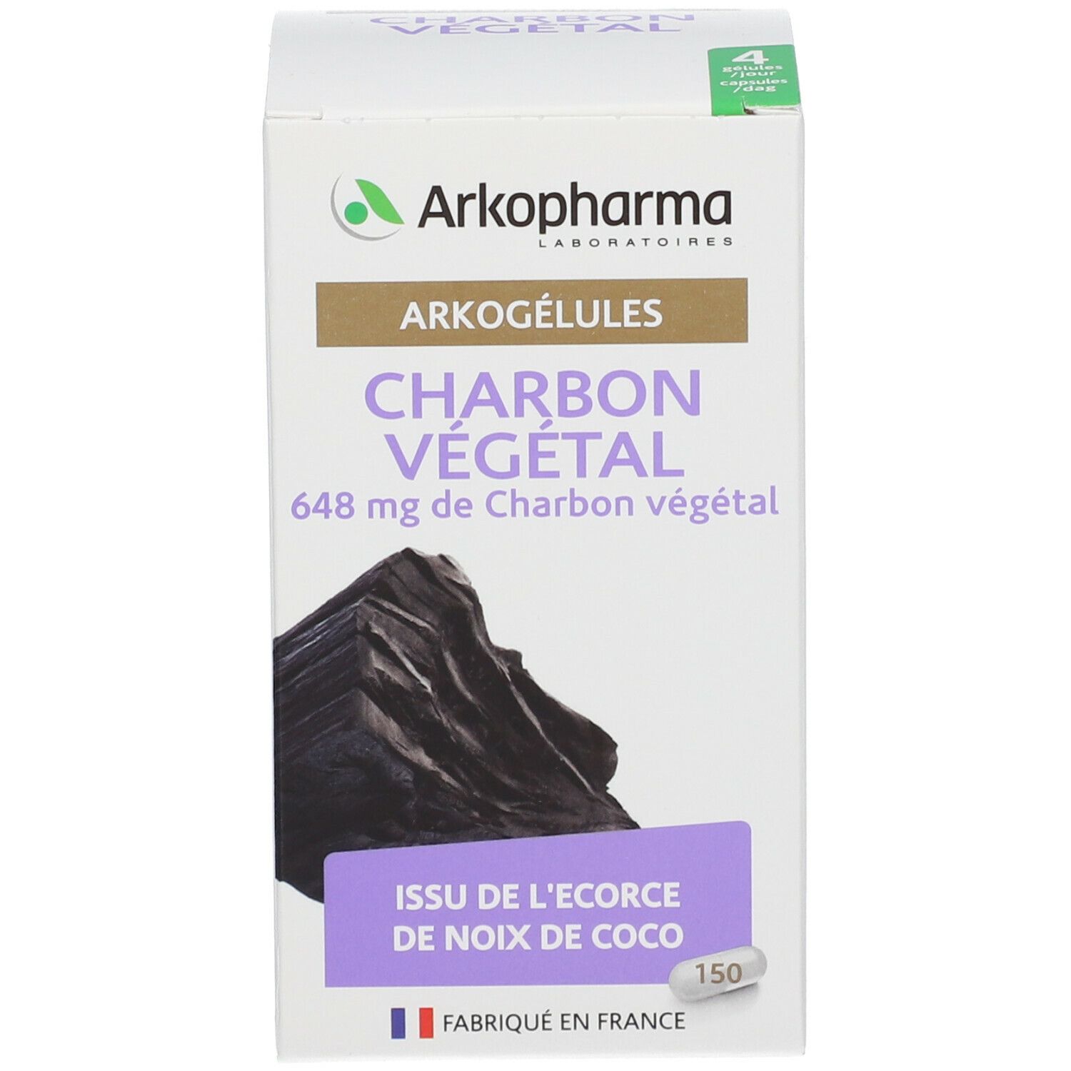 Arkopharma Arkogélules® Charbon Végétal