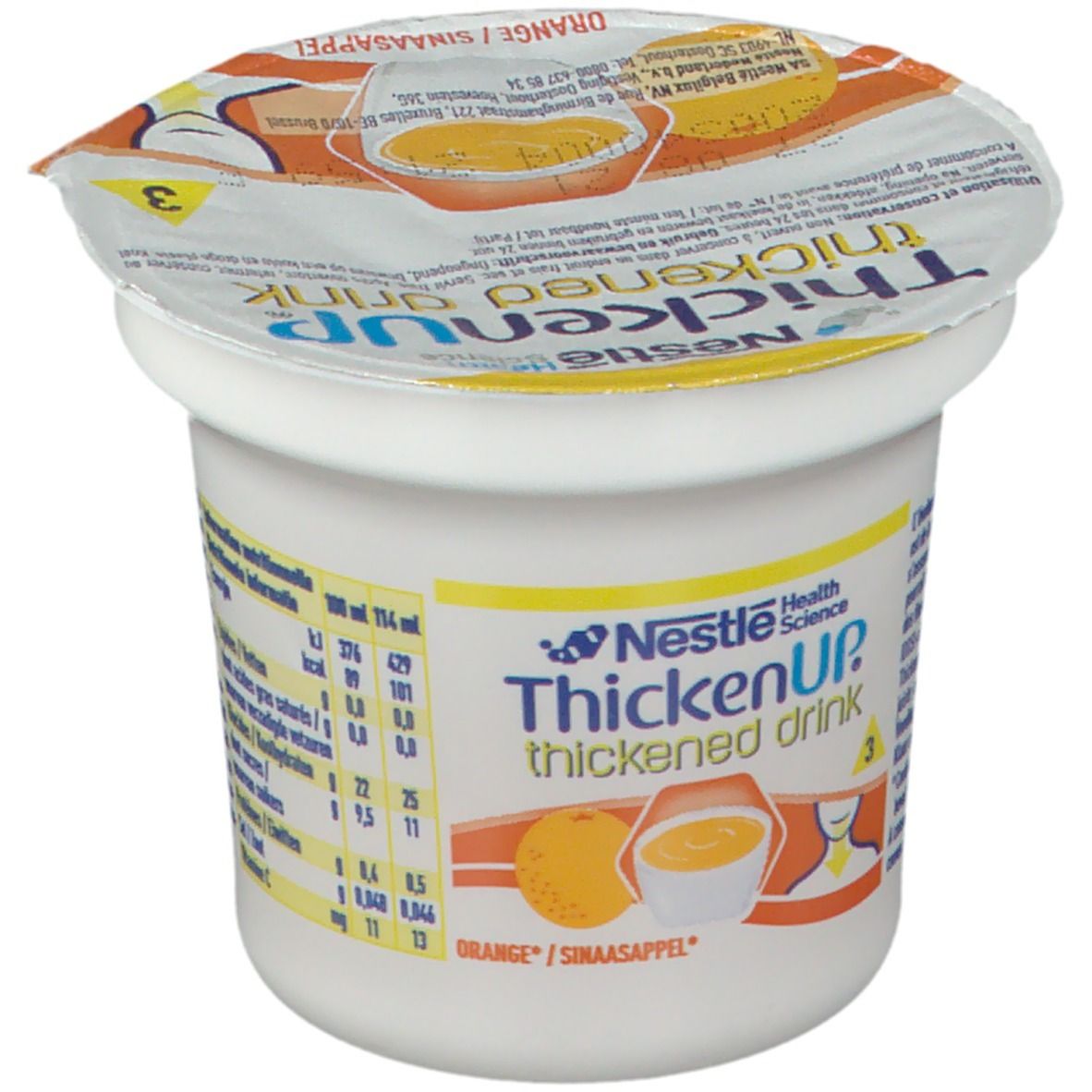 Nestlé Health Science® ThickenUp® Thickened Drink Orange