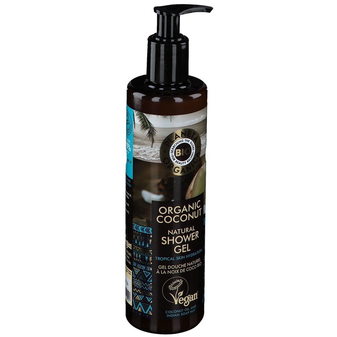 PLANETA ORGANICA Gel douche à la noix de coco biologique