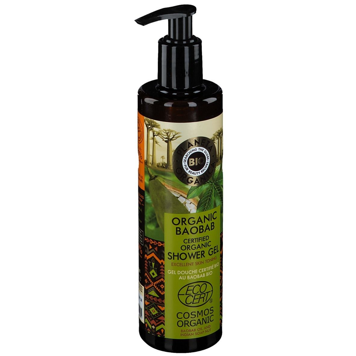PLANETA ORGANICA Gel douche bio au baobab