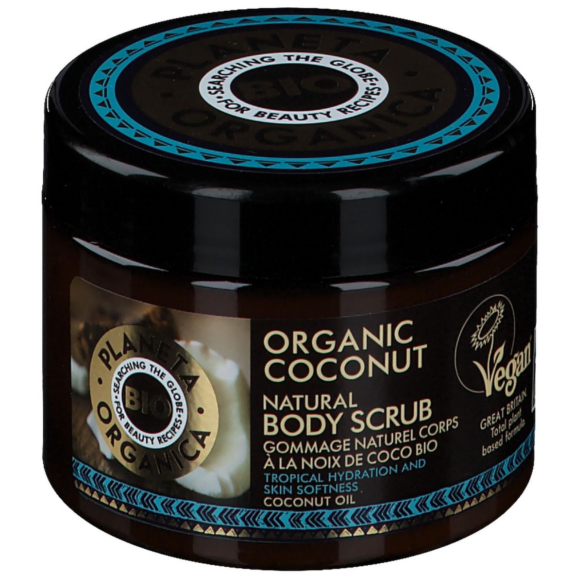 PLANETA ORGANICA Exfoliant corporel naturel à la noix de coco biologique