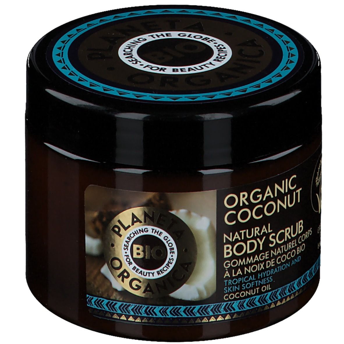 PLANETA ORGANICA Exfoliant corporel naturel à la noix de coco biologique