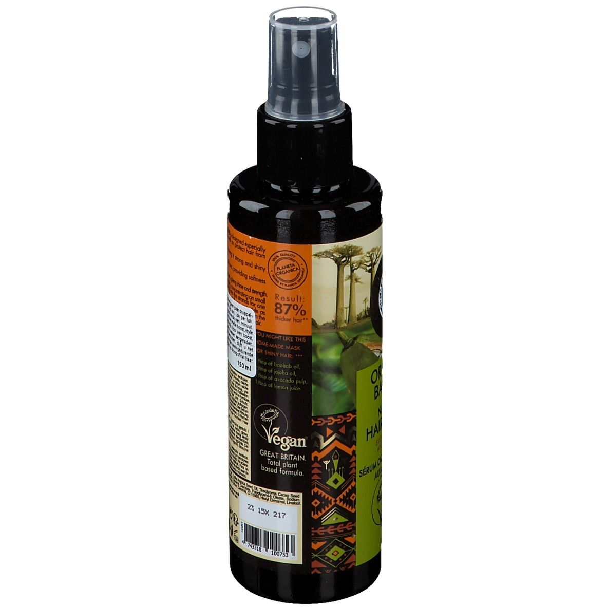 PLANETA ORGANICA Sérum capillaire naturel de Baobab Bio