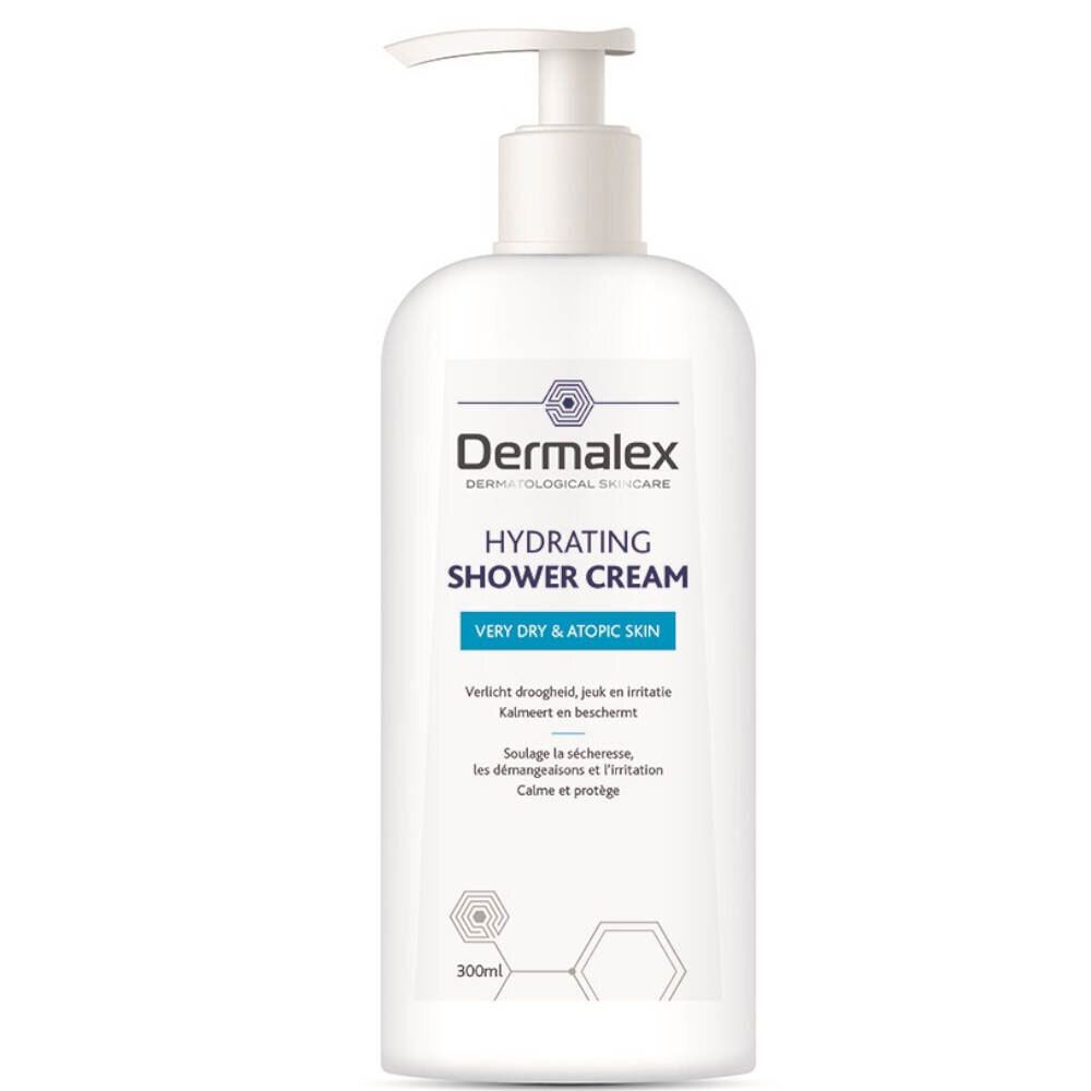 Dermalex Hydrating Shower Cream - Peau Sèche - Peau Sensible