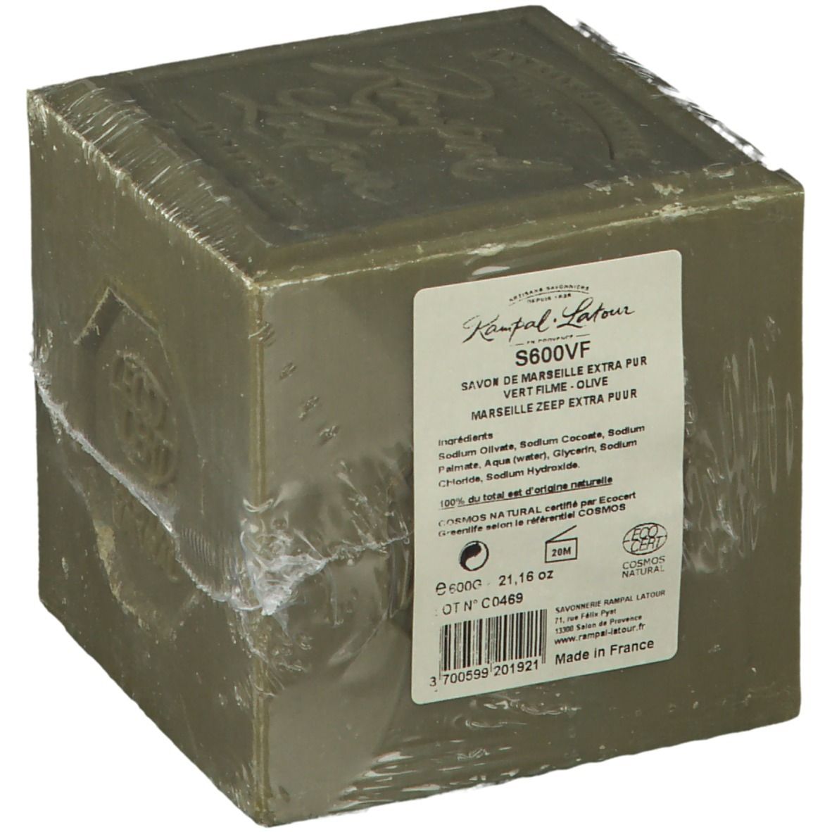 Rampal Latour Savon de Marseille Olive Vert