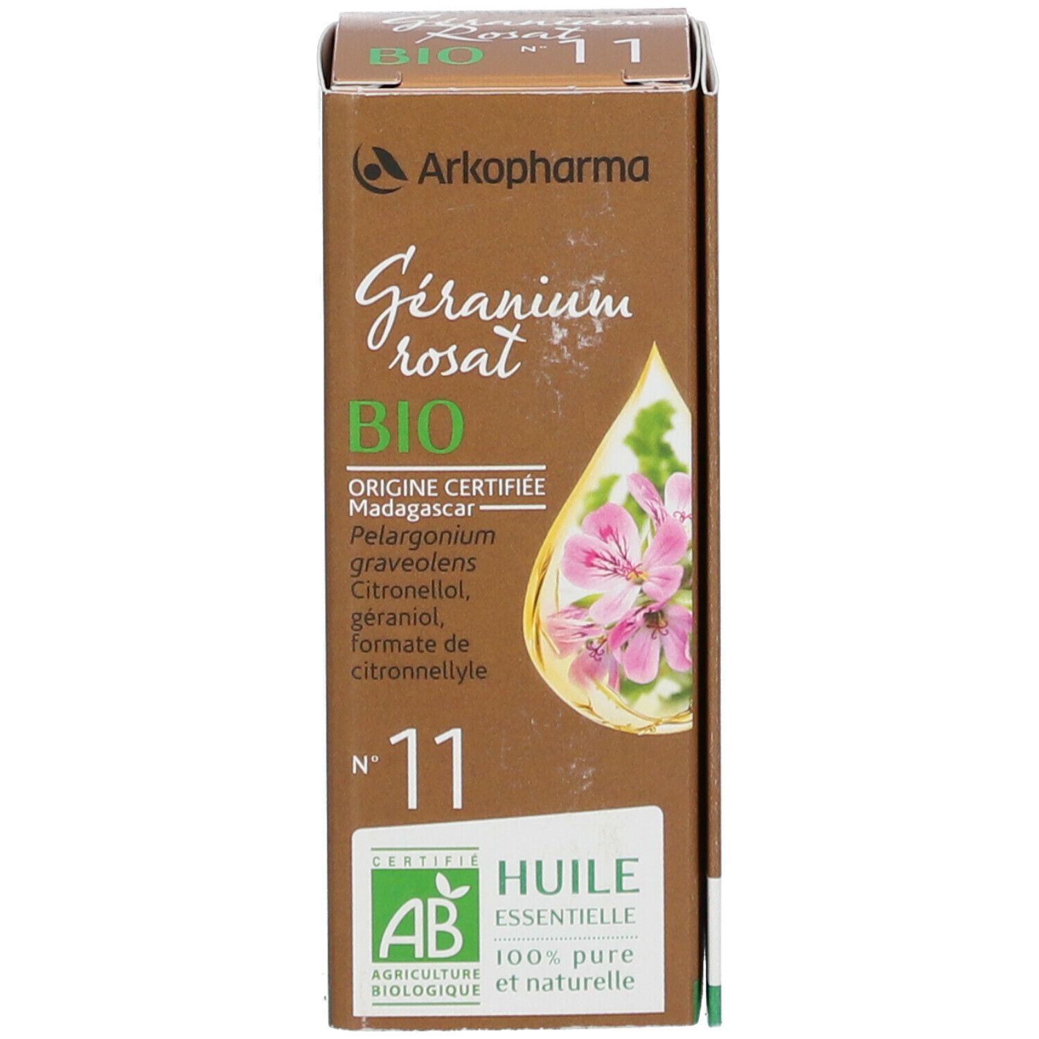 ARKOPHARMA OLFAE® N°11 Huile Essentielle de Gréranium rosat Bio