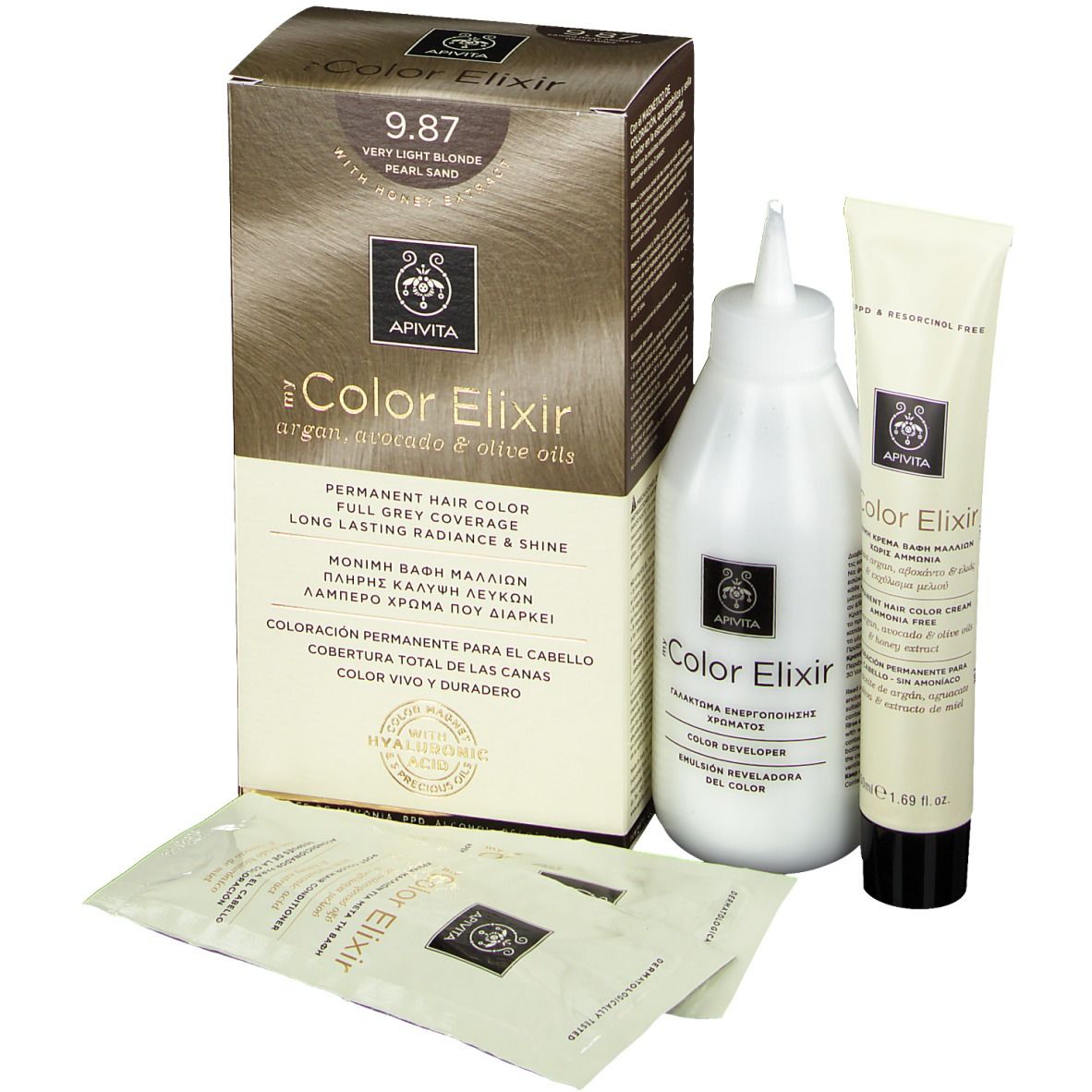 APIVITA My Color Elixir 9.87 Blond très claire Pearl Sand