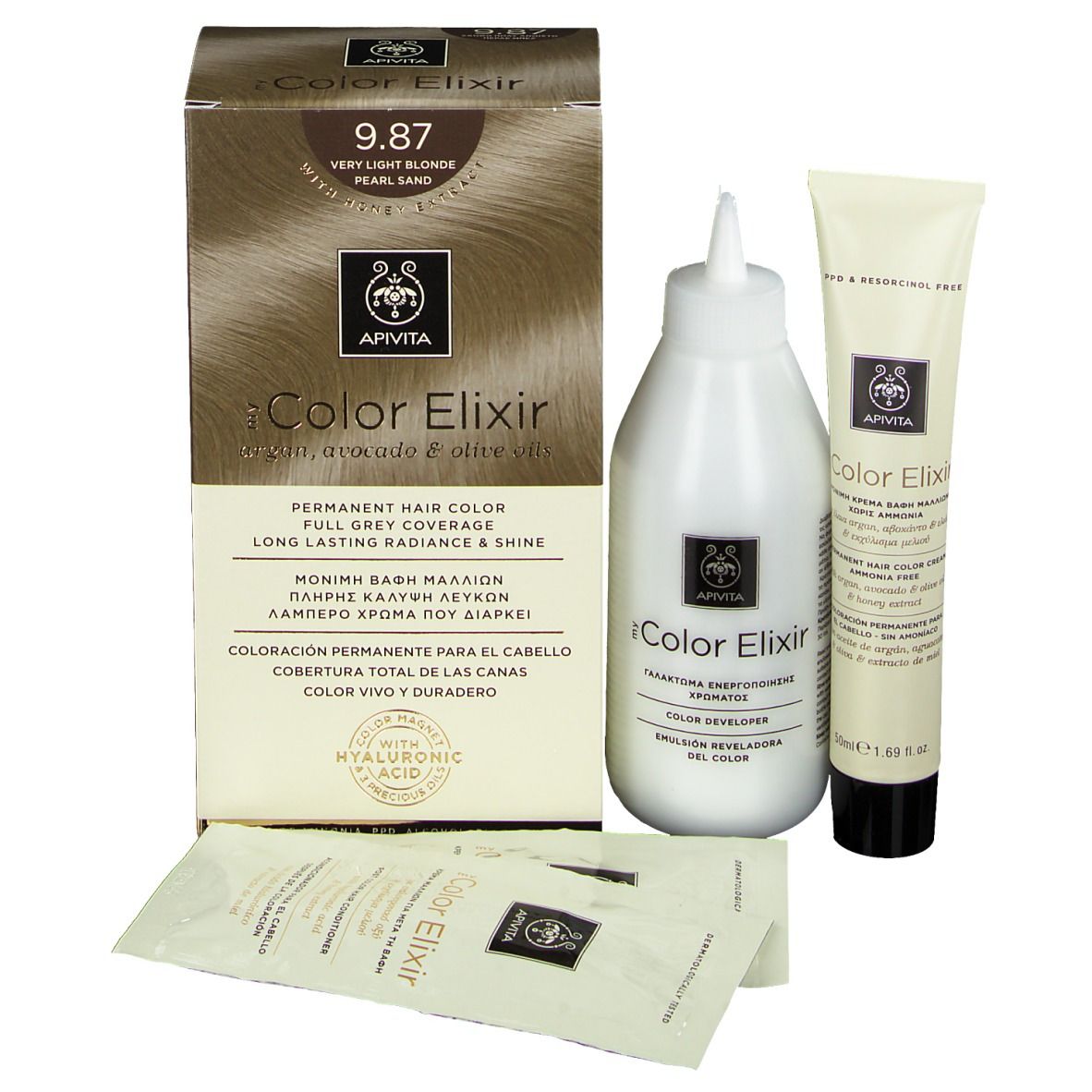 APIVITA My Color Elixir 9.87 Blond très claire Pearl Sand