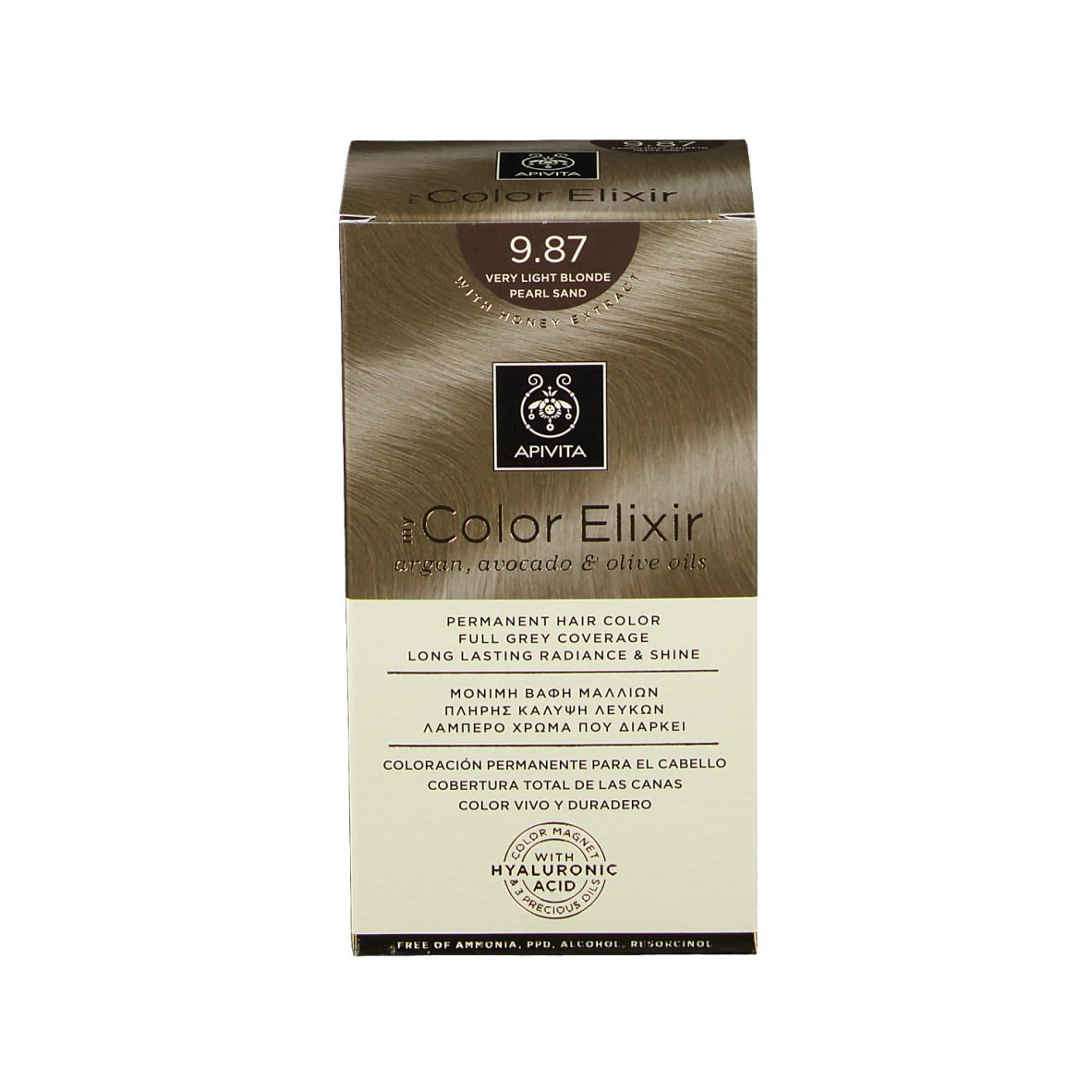 APIVITA My Color Elixir 9.87 Blond très claire Pearl Sand