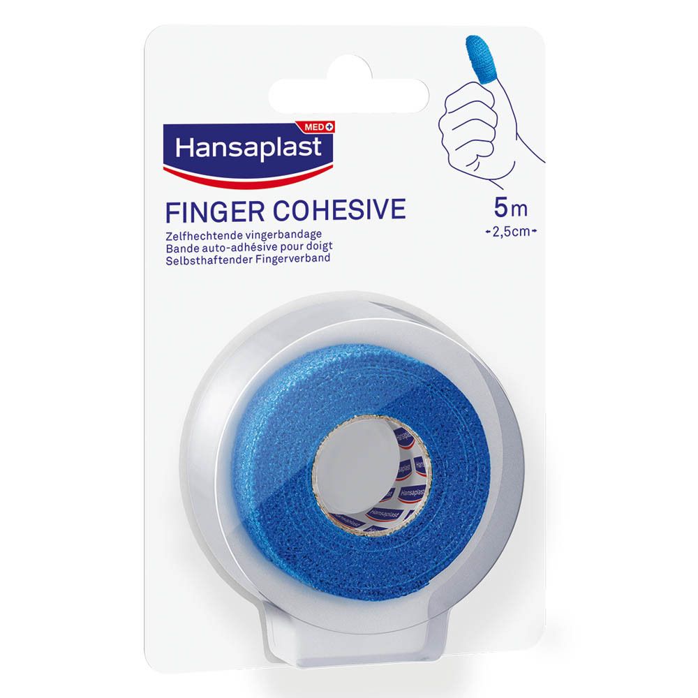 Hansaplast Bande cohésive pour les doigts 2,5 cm x 5 m