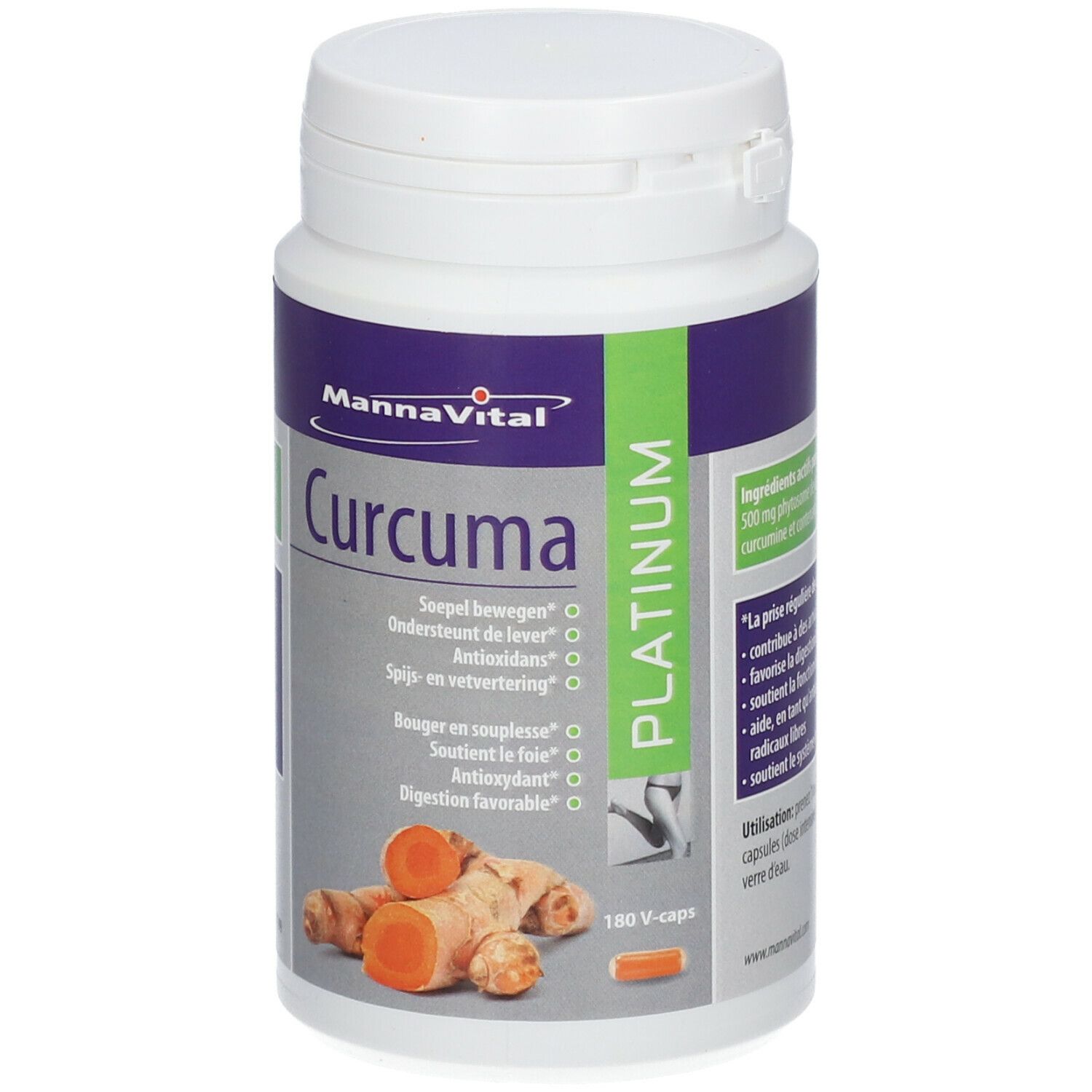 Mannavital Curcuma Platinum Pc S Redcare Pharmacie