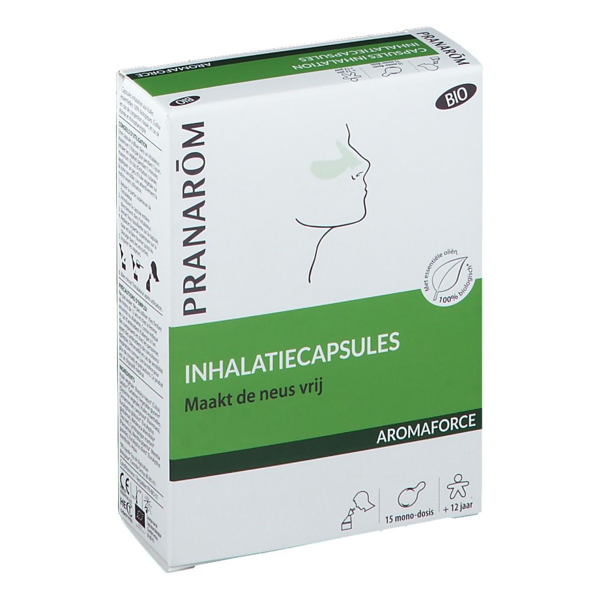 Pranarôm Aromaforce Capsules Inhalation BIO