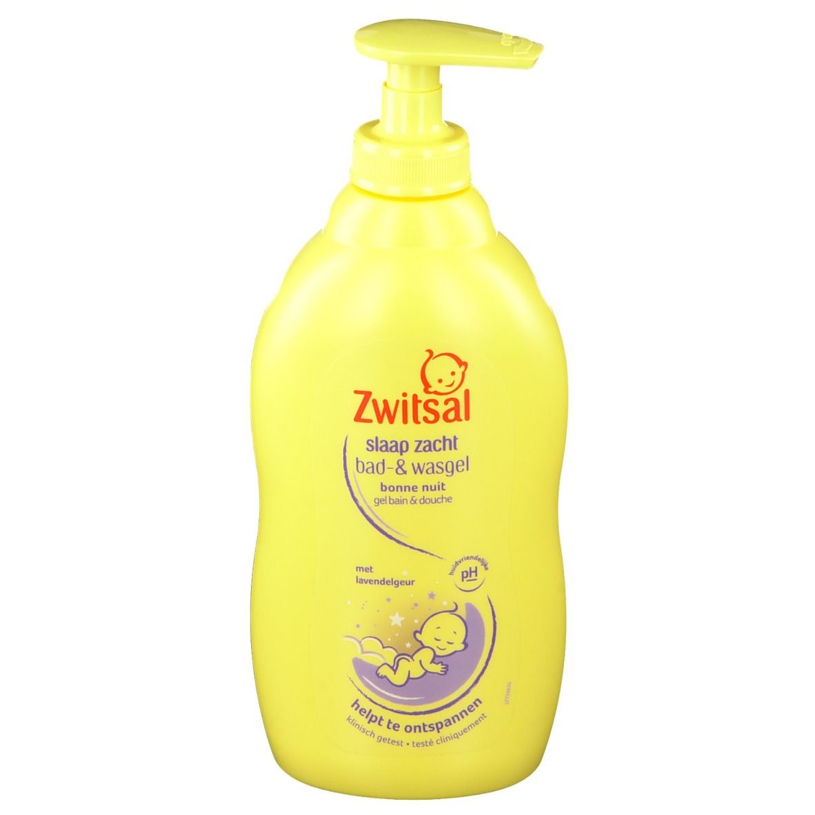 Zwitsal Gel Bain & Douche Bonne Nuit Lavande Bébé
