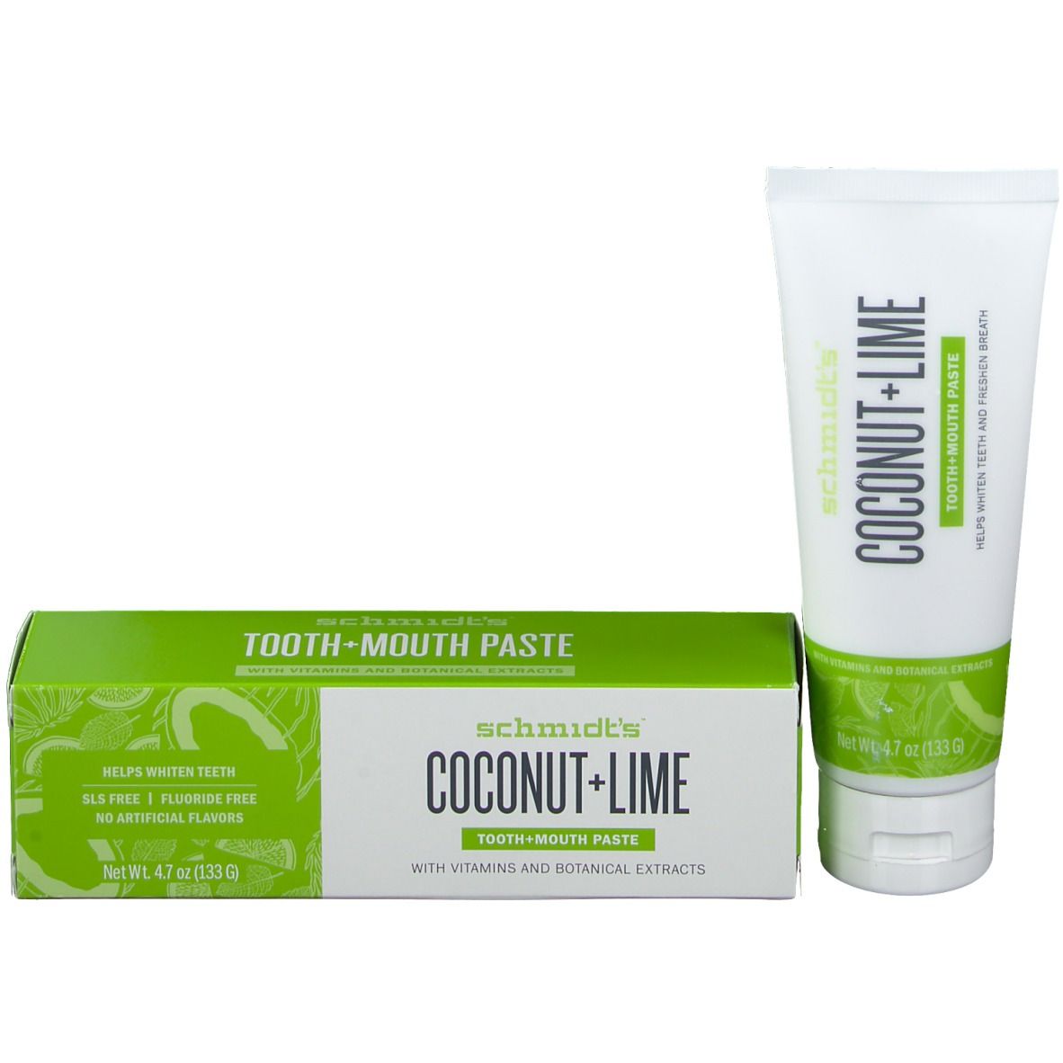 Schmidt's Dentifrice Coco - Citron vert