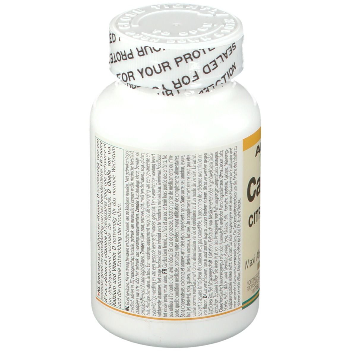ALTISA VITAMINES Calcium CITRATE-MALATE + D3