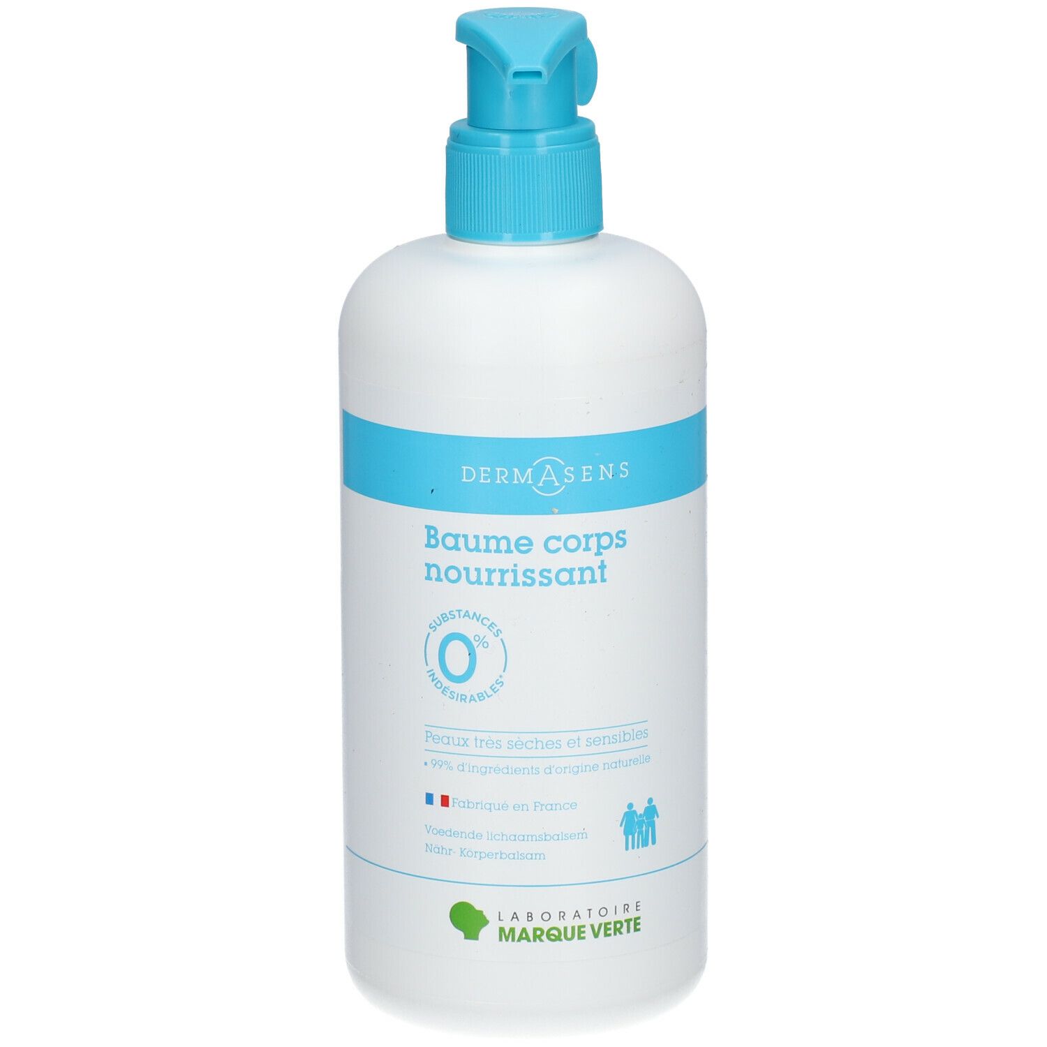 DERMASENS Baume corps nourrissant 500 ml