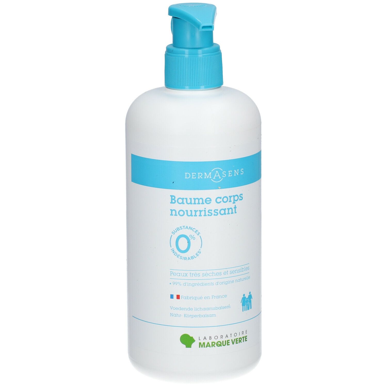 DERMASENS Baume corps nourrissant 500 ml