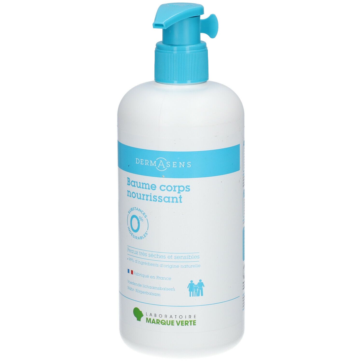 DERMASENS Baume corps nourrissant 500 ml