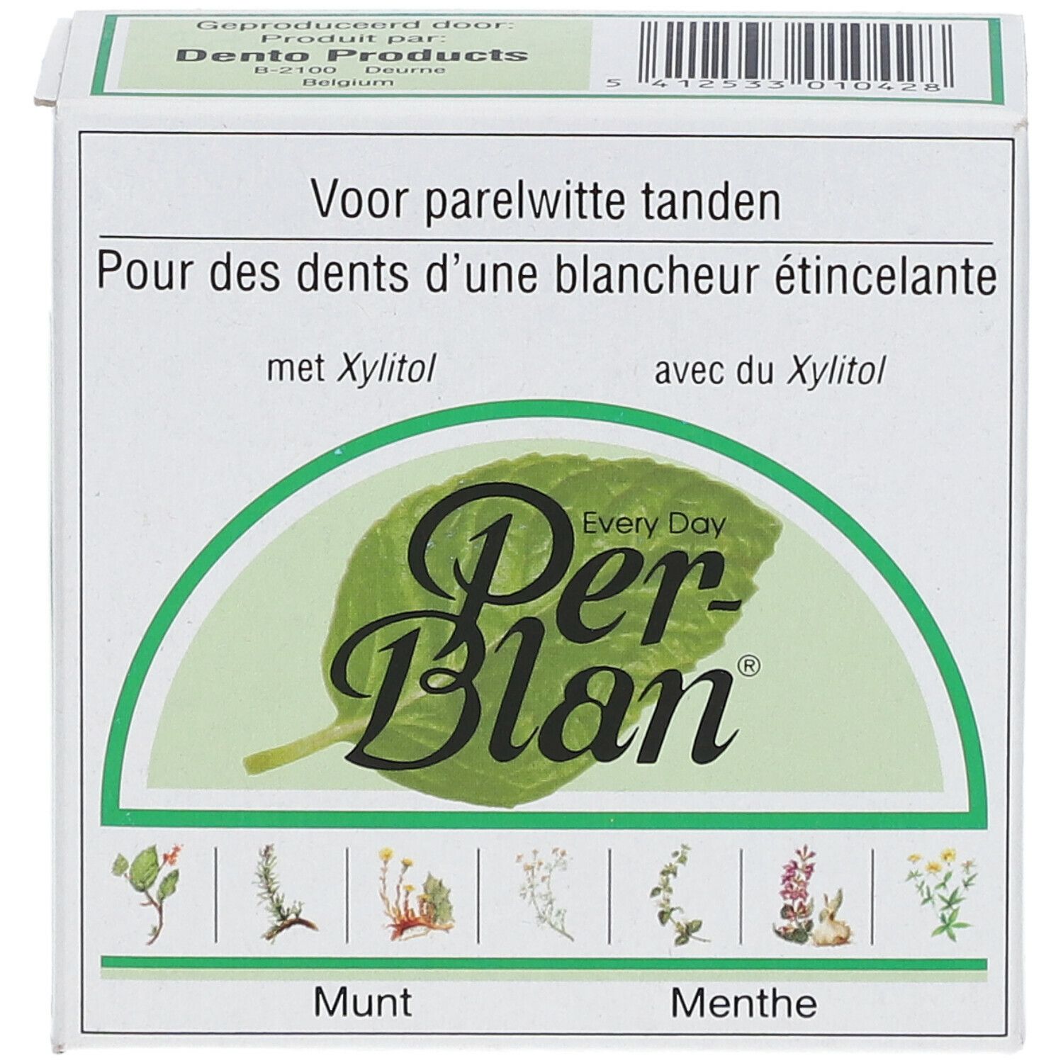 PerBlan® Poudre dentifrice menthe