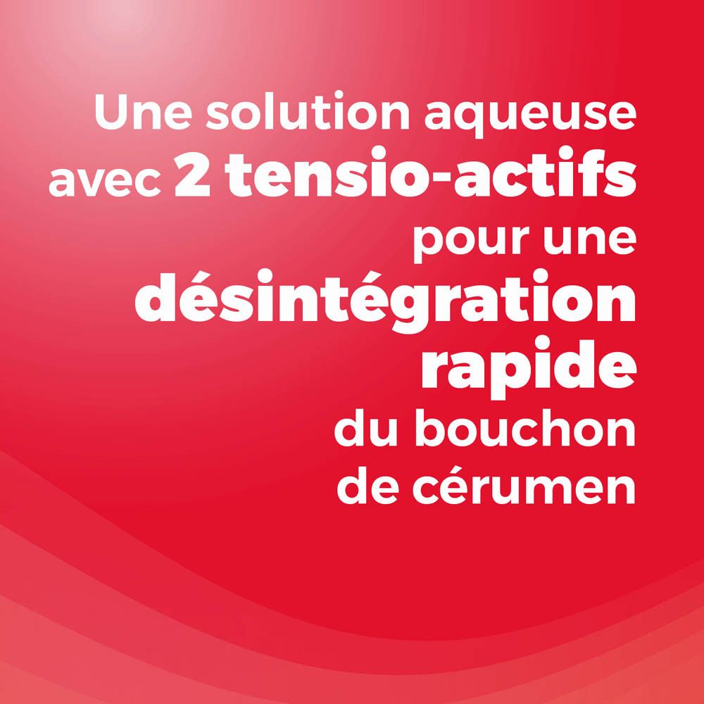 Infographie : étapes d'utilisation d'Audispray Ultra. Éléments rouges et blancs.