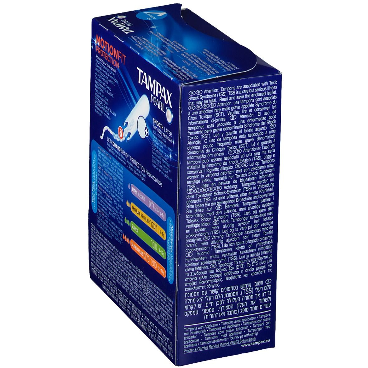 TAMPAX Pearl Super plus